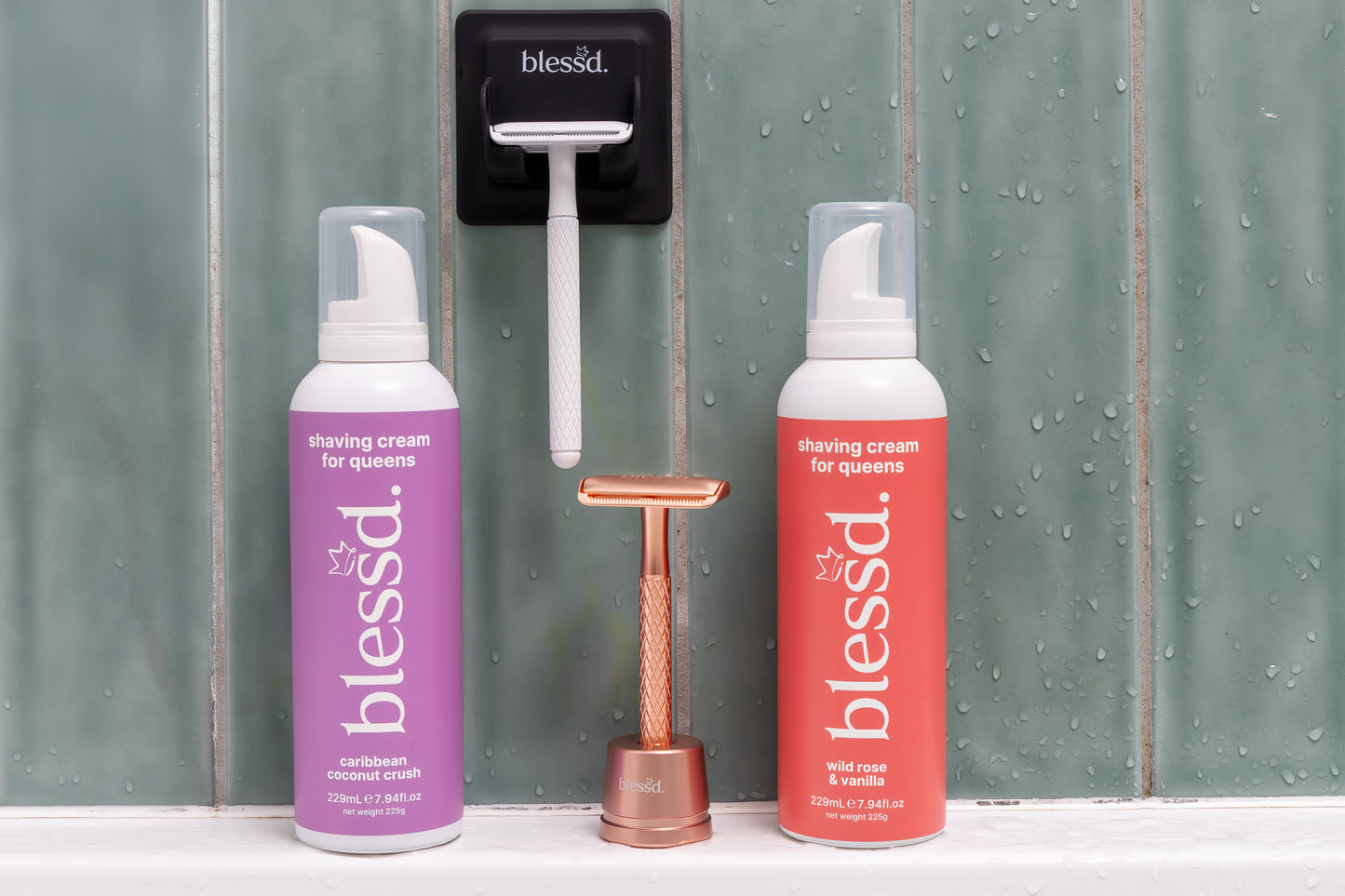 Watch The Throne bundle - shaving cream + boyfriend razor + razor caddy