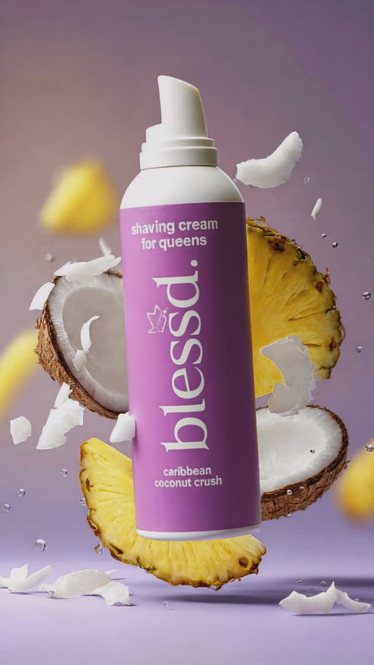 shaving cream for queens - caribbean coconut crush
